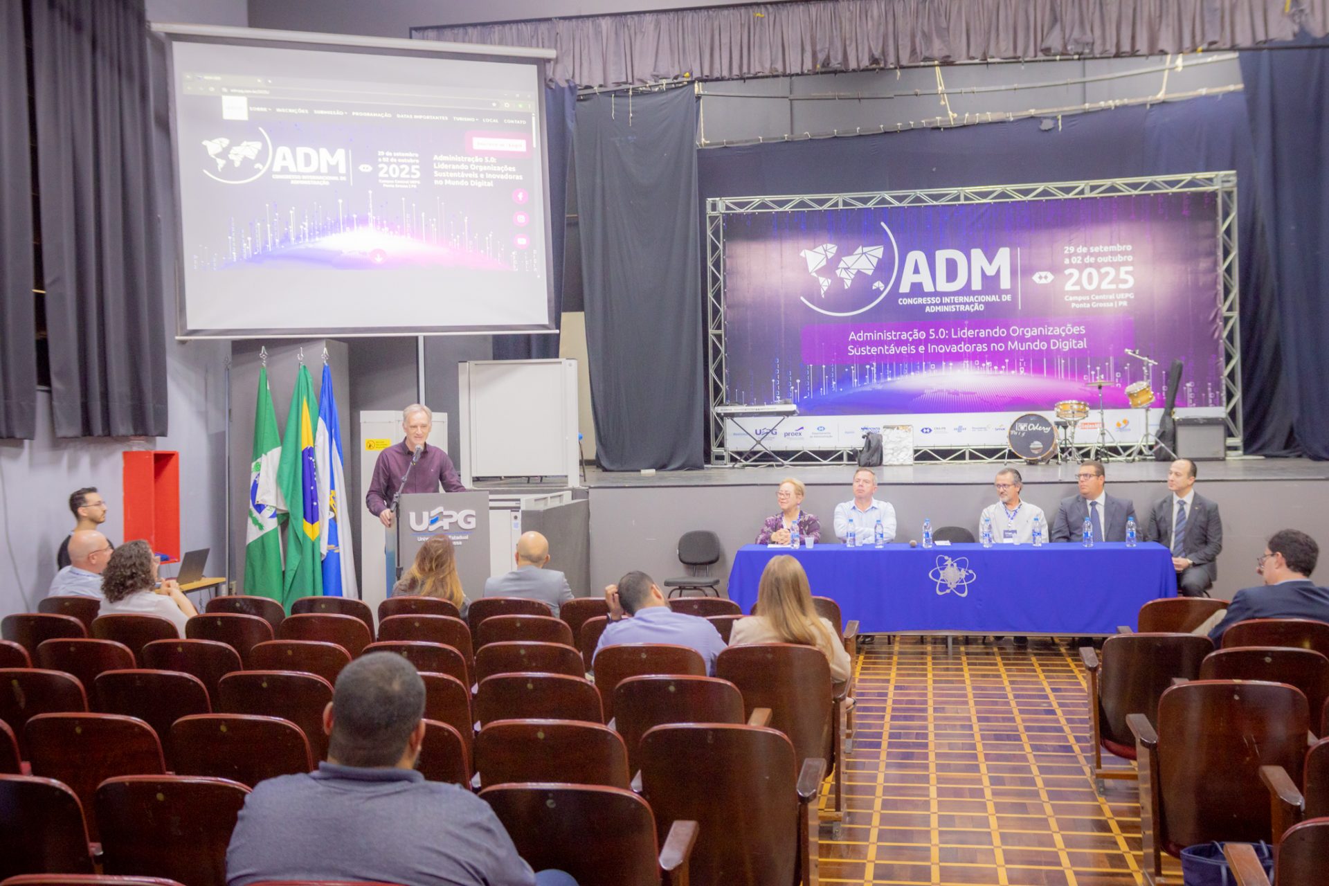 ADM 2025 da UEPG discute temas contemporâneos e estratégicos para a Administração