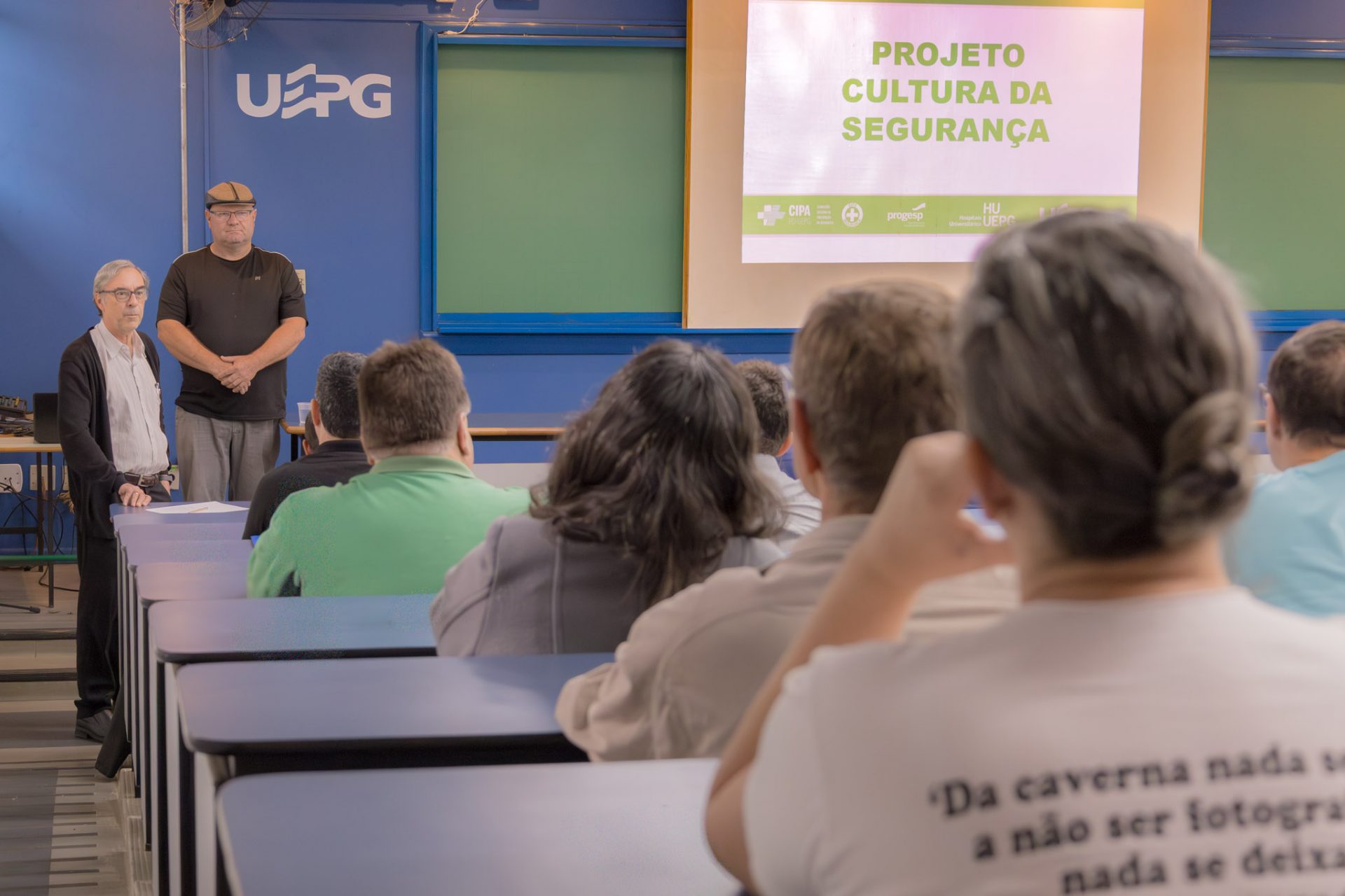 Cipaa discute projeto Cultura de Segurança voltado para a comunidade da UEPG