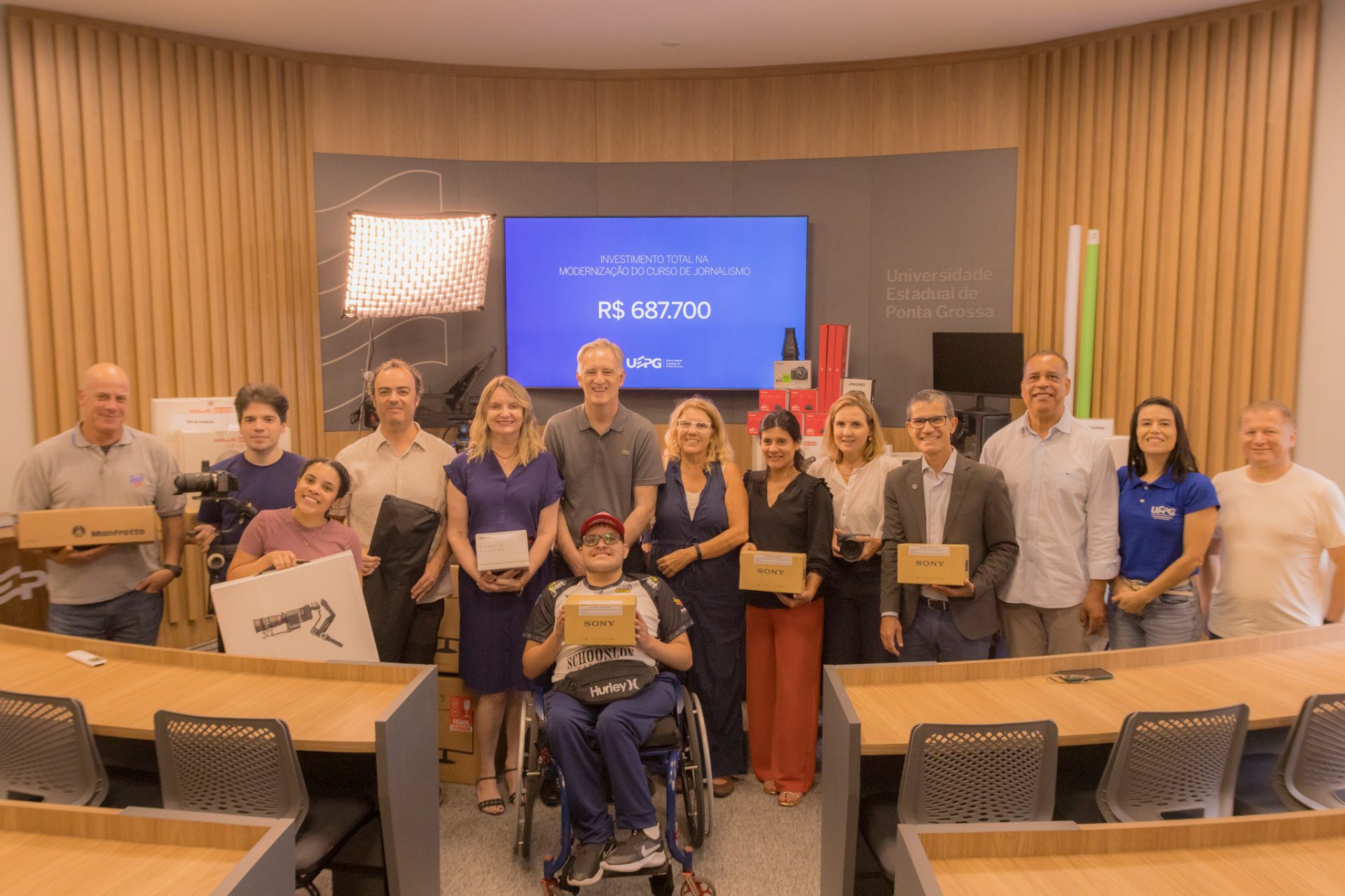 UEPG conclui o maior investimento na história do curso de Jornalismo