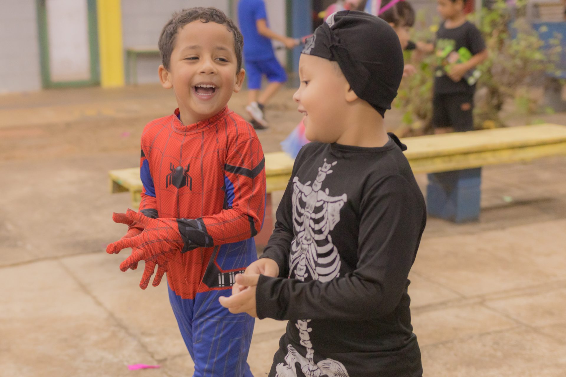 Festa da Alegria movimenta estudantes do Caic-UEPG