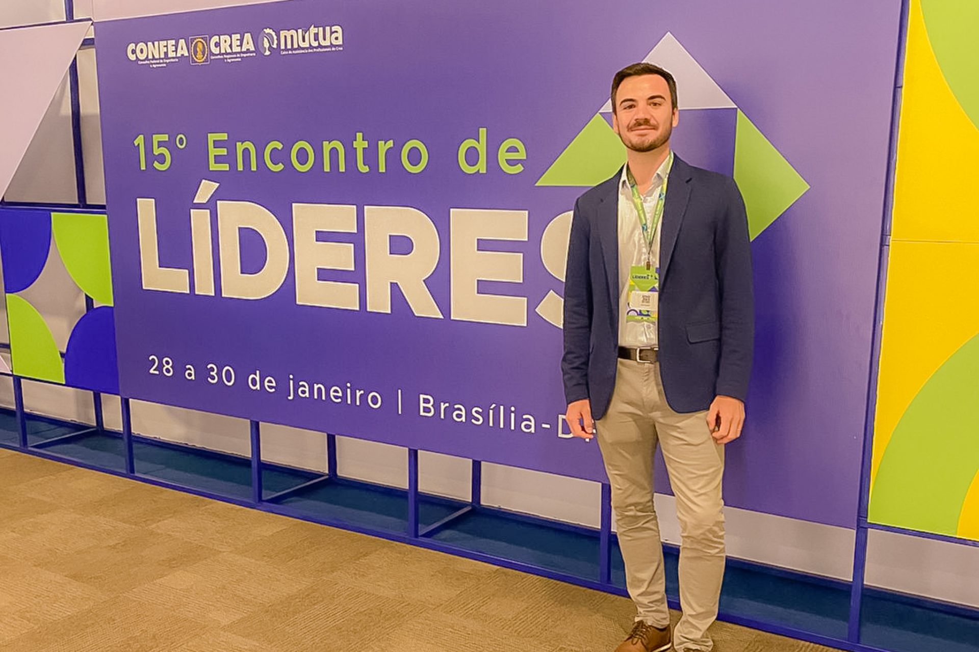 Professor da UEPG assume cadeira no Crea e participa de evento em Brasília