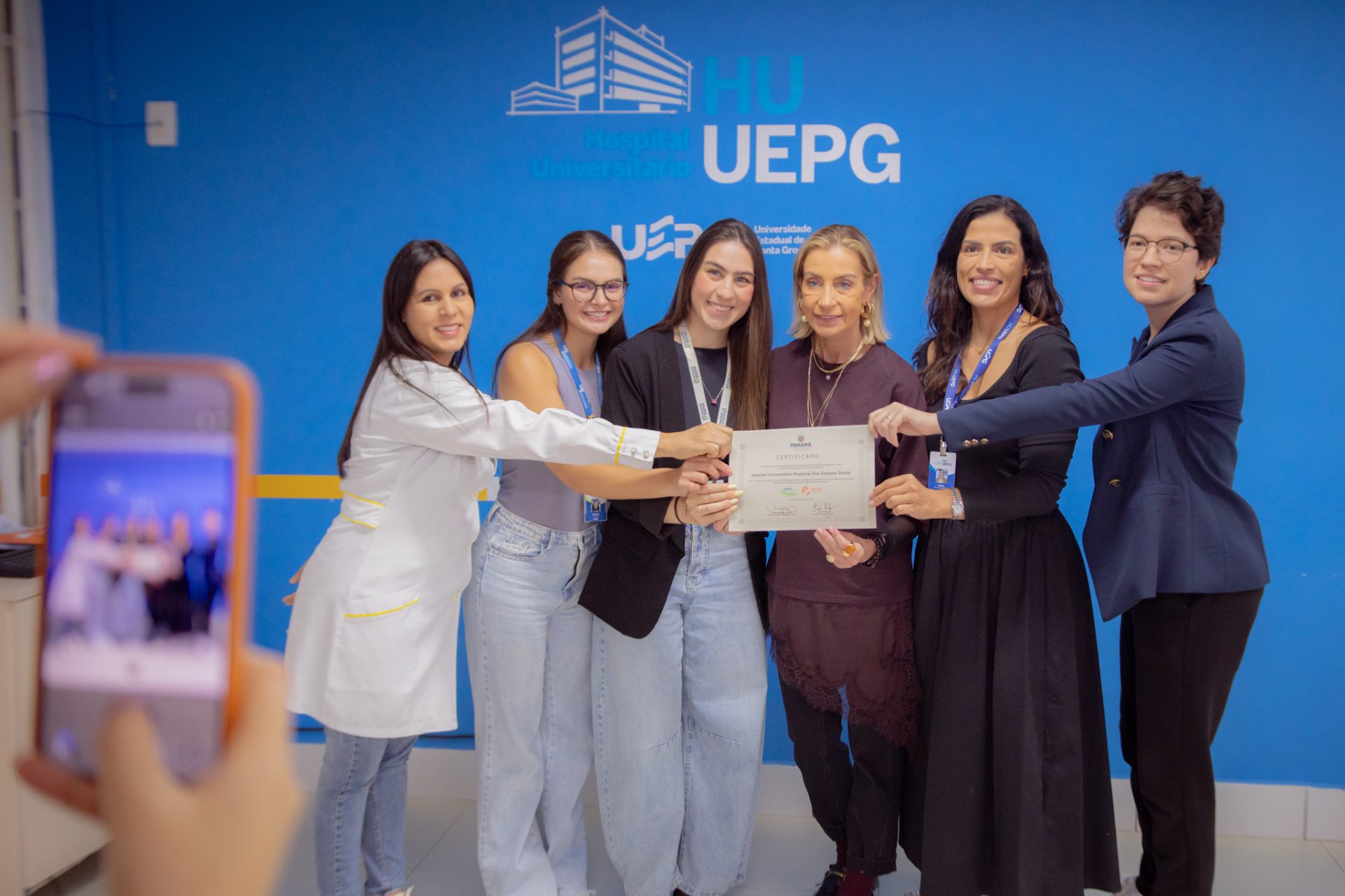 HU-UEPG recebe certificado por segurança do paciente pelo terceiro ano consecutivo